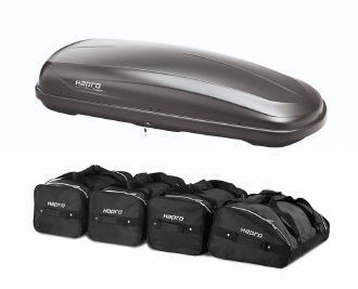 Hapro Traxer 6.6 Anthracite + Tassenset