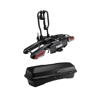 Thule Santu met Thule EasyFold 3 voor 2 fietsen