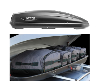 Hapro Traxer 5.6 Anthracite Dz met Cover-It 4-delige tassenset