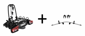 Thule fietsendrager VeloCompact 3bike 13pin 926 met 4e fiets adapter