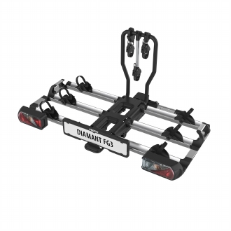 Pro-User fietsendrager Diamant FG3 met fietsadapter voor 4e fiets