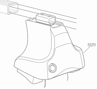 Thule 51211 Foot 754