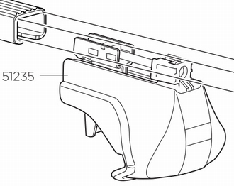 Thule 51235 Foot 784/785/794/795