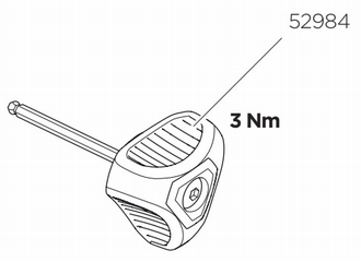 Thule 52984 Evo Clamp Torque key- 3Nm