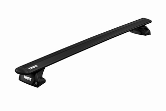 Dakdragerset Thule Evo Flush Rail 7106 met WingBar Evo Black