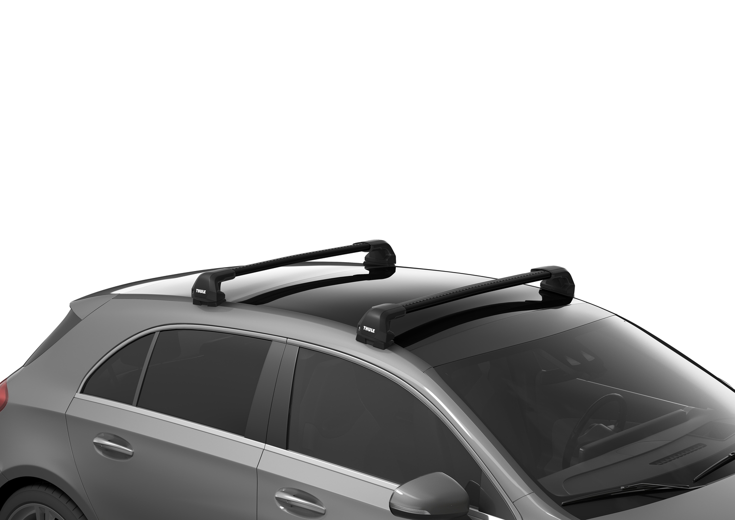 Dakdragerset Thule Fixpoint Edge 7207 met WingBar Edge Black