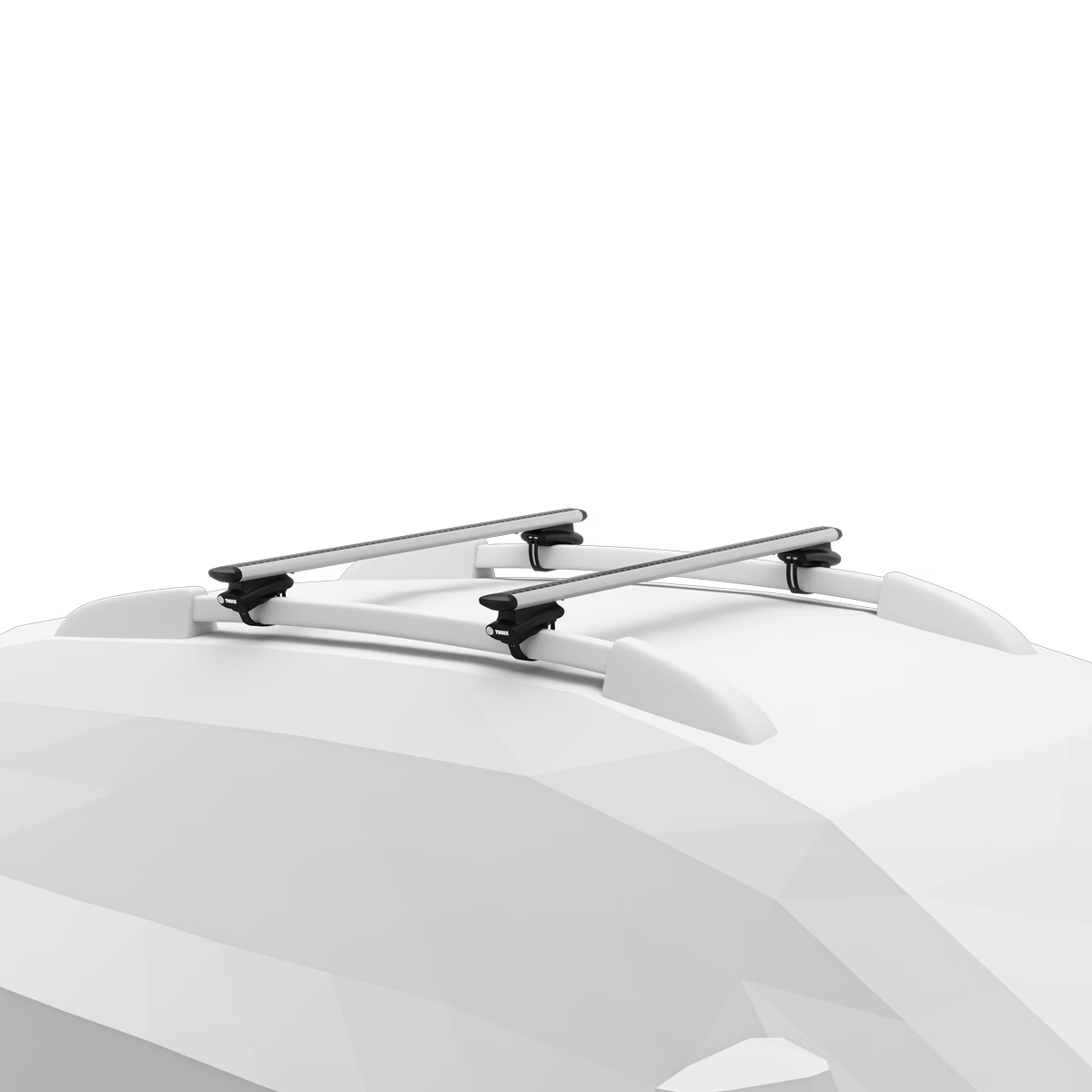 Dakdragerset Thule Oversized Rail 7108 met WingBar Evo