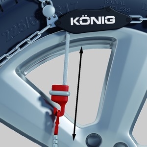 König sneeuwkettingen XG-12 PRO 210