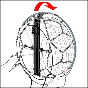 König sneeuwkettingen Easy-fit CU-10 050