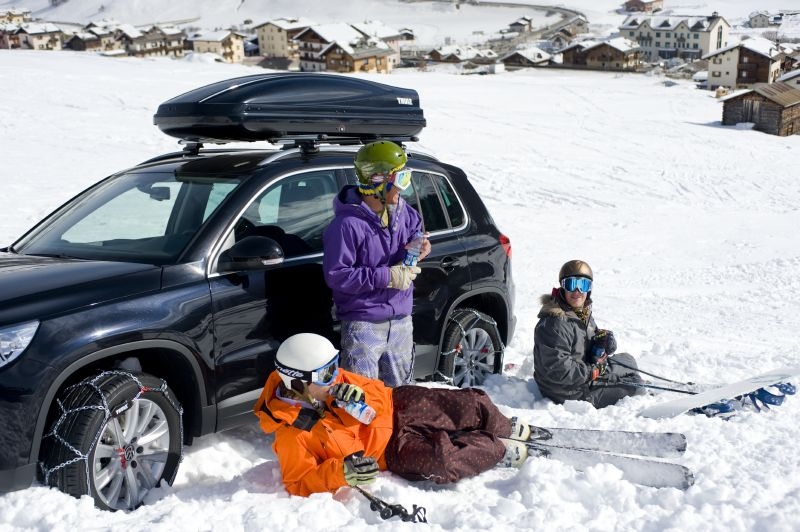 Loopvlak sneeuwketting voor personenauto's