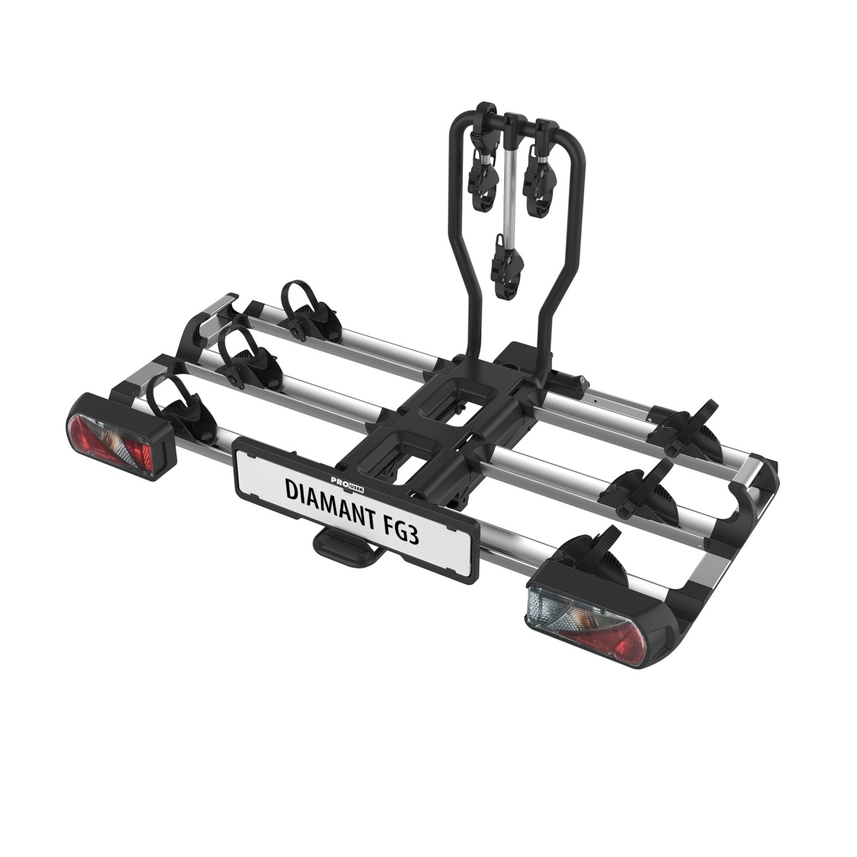 Pro-User fietsendrager Diamant FG3 met fietsadapter voor 4e fiets