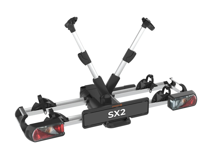 Spinder fietsendrager SX2 opvouwbaar, 2 fietsen