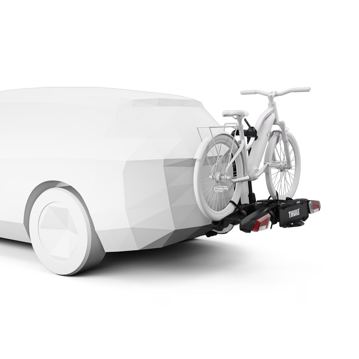 Thule fietsendrager EasyFold 3 2bike 13 pin 9441 met gratis High-Grade Lock