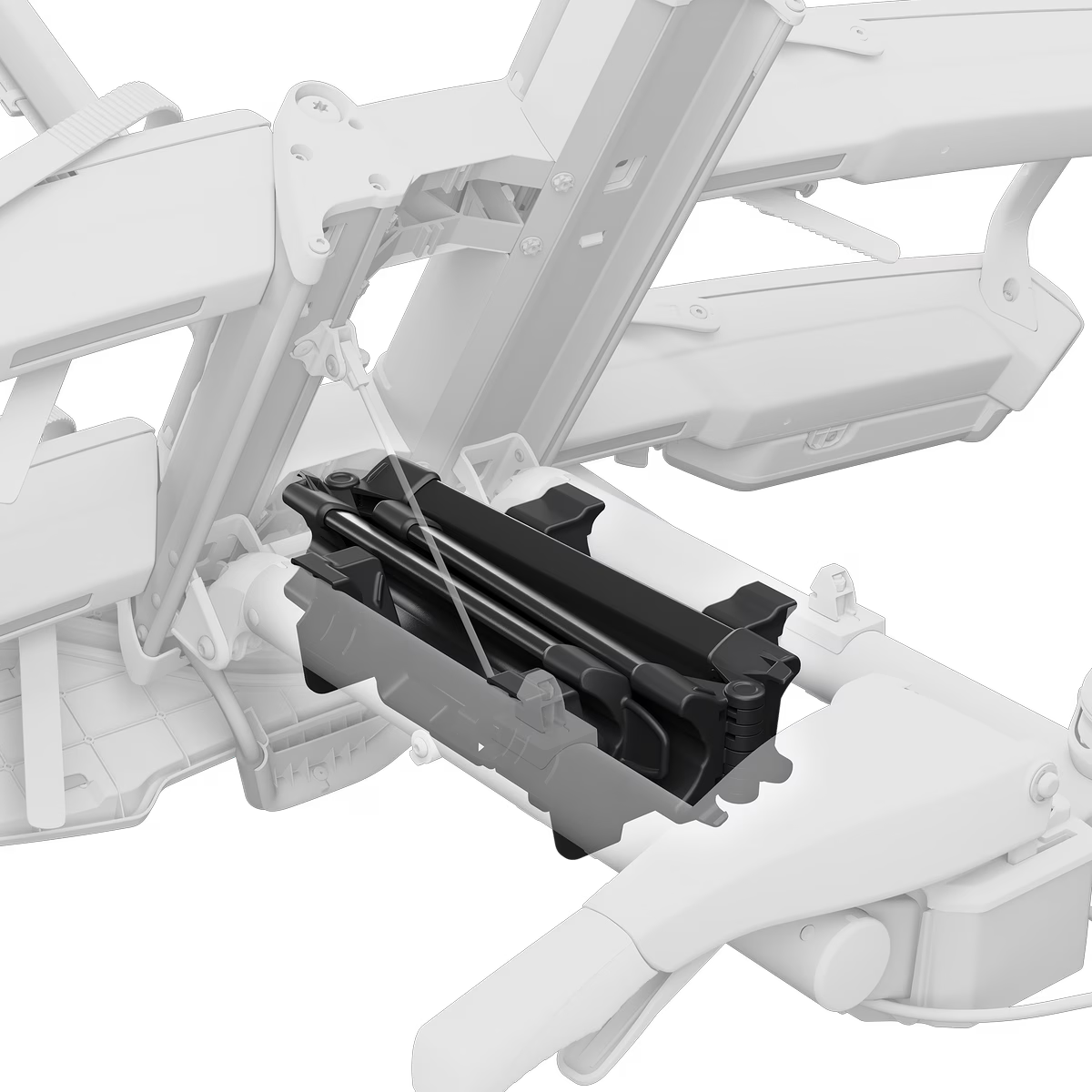 Thule fietsendrager EasyFold 3 2bike 13 pin 9441 met gratis High-Grade Lock