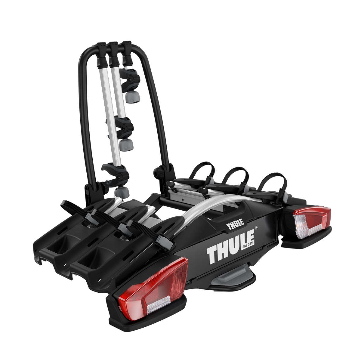 Thule fietsendrager VeloCompact 3bike 13pin 926 met 4e fiets adapter
