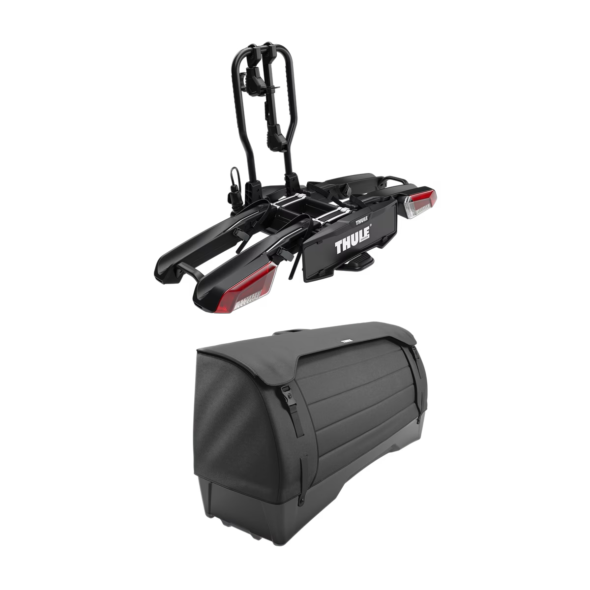 Thule Onto 2 met Thule EasyFold 3 voor 2 fietsen