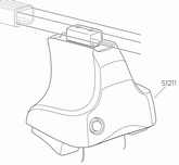 Thule 51211 Foot 754